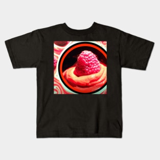 Raspberry Sorbet abstract Kids T-Shirt